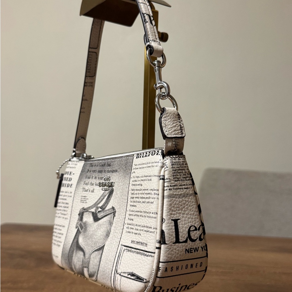 Coach Newspaper Print Nolita Vintage - Picture 2 of 7